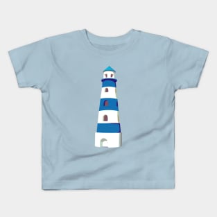 Lighthouse of Denia in Spain Kids T-Shirt